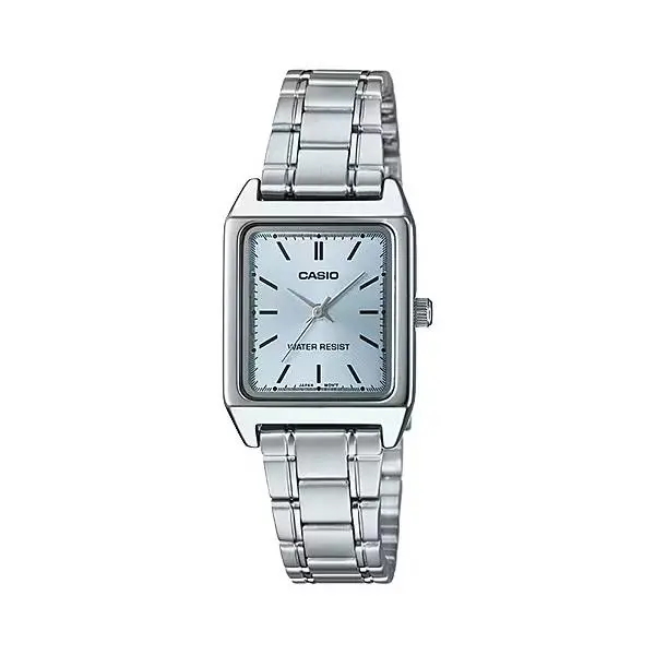 Casio Classic Ladies Quartz Stainless Steel Watch - LTP-V007D-2EUDF