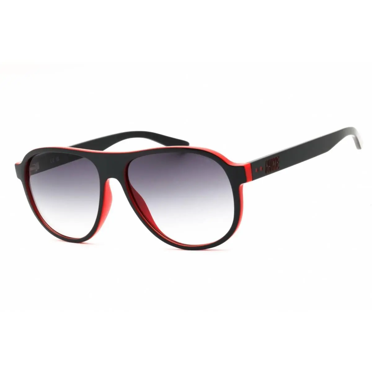 Nike Unisex Sunglasses Dark Smoke Oval Full Rim Frame Vintage Icon IB3679X 288 - Frame: Dark Smoke, Lens: Grey