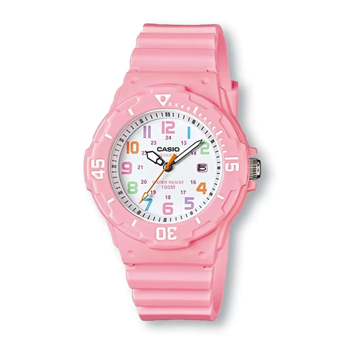 Casio LRW200H-4B2V Dive Style Watch Pink/multi-color