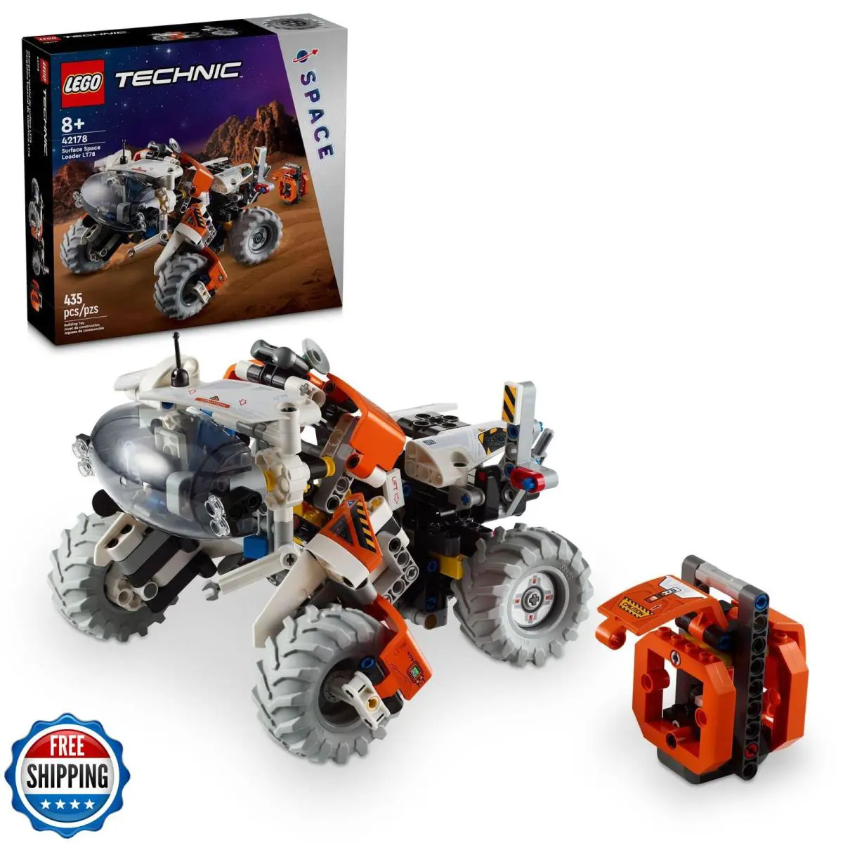 Lego Technic Surface Space Loader LT78 Building Set Space Toy fo