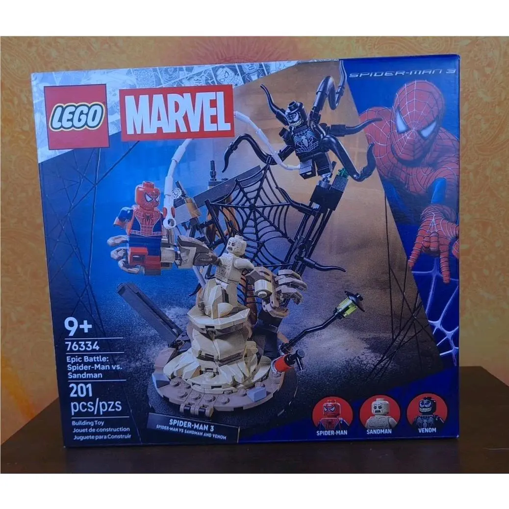 Lego Marvel Epic Battle Spider-man Vs. Sandman Set 76334