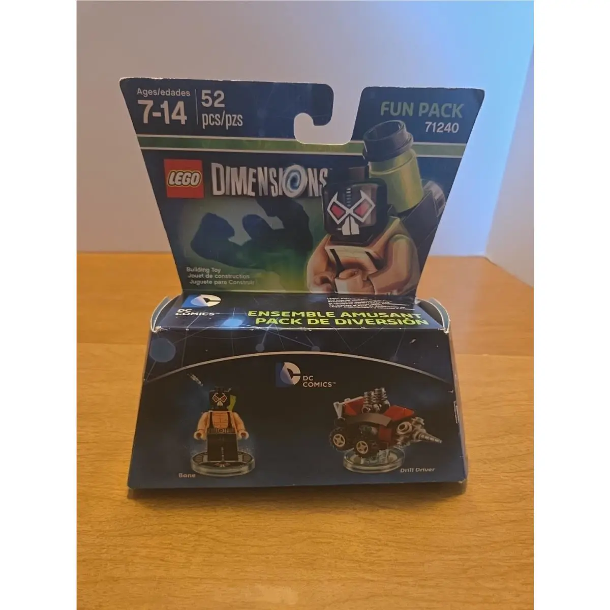 Lego Dimensions 71240 Bane Drill Driver Batman DC Comics Figure Fun Pack