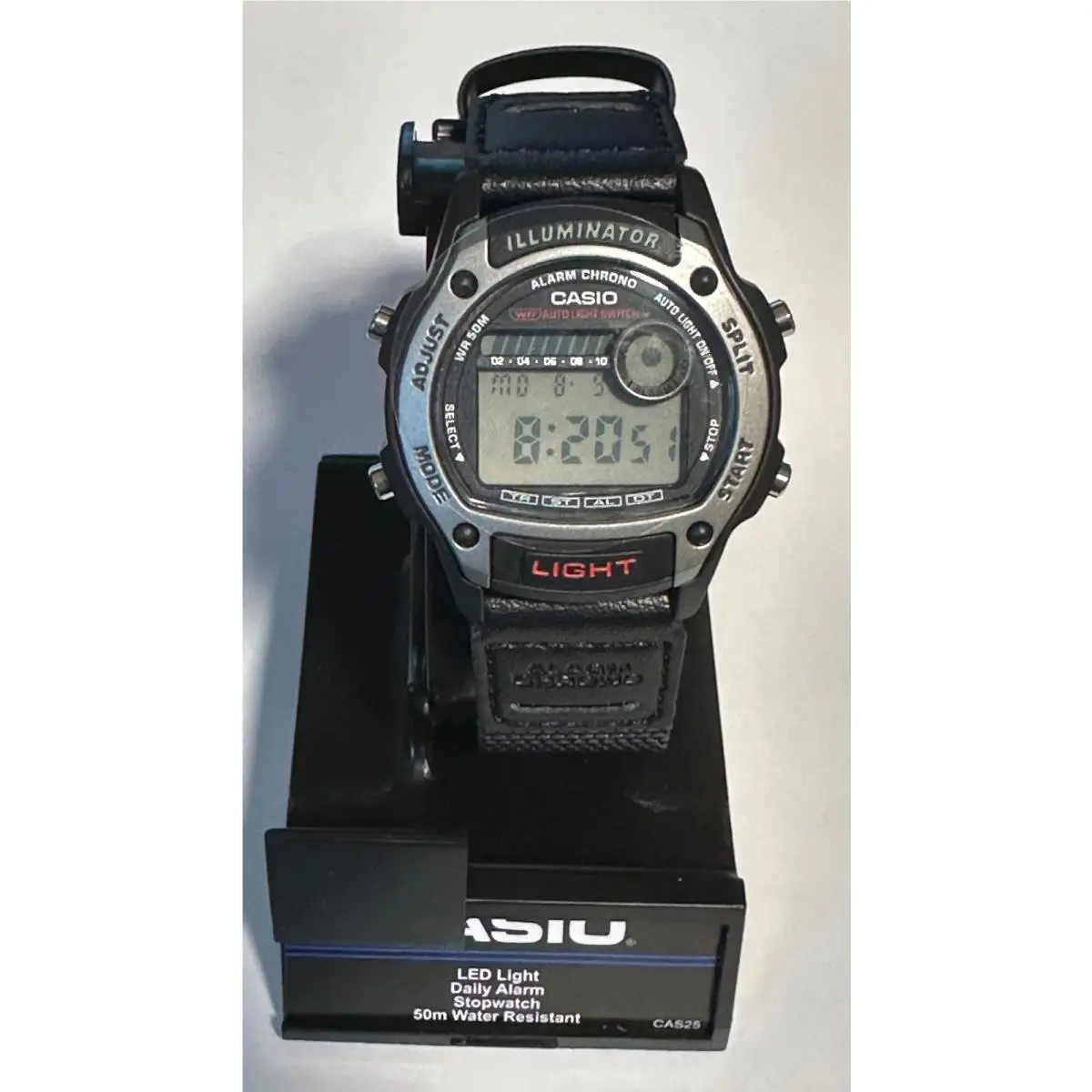 W220HF-8AV Illuminator Chronograph Watch by Casio