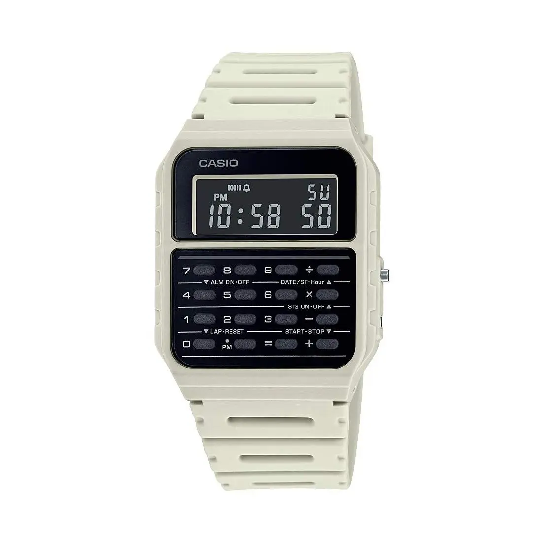 CA53W Vintage Series Grey Data Bank 1/100 Sec Stopwatch Water by Casio