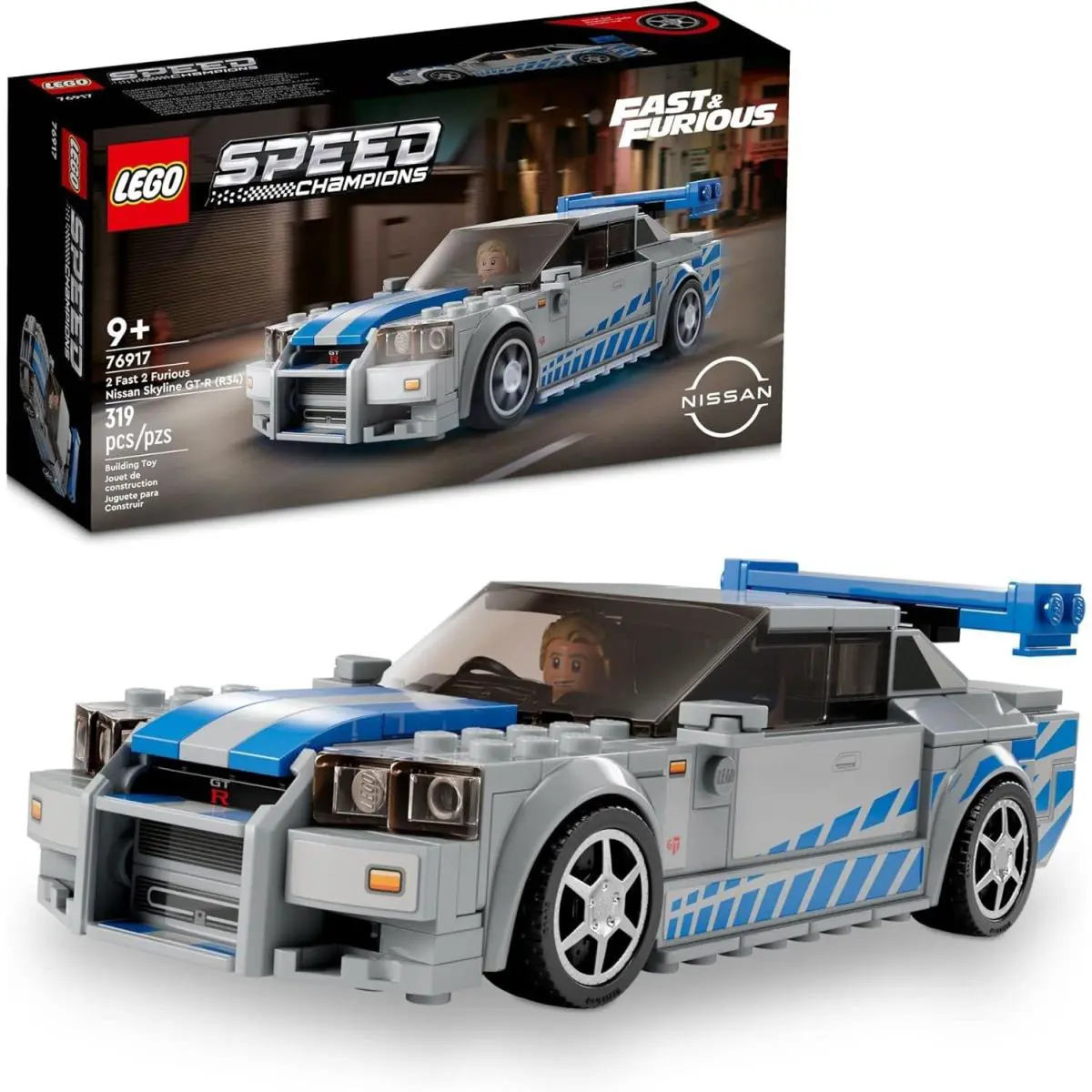 Lego Technic Fast and Furious Building Toy Set Gift