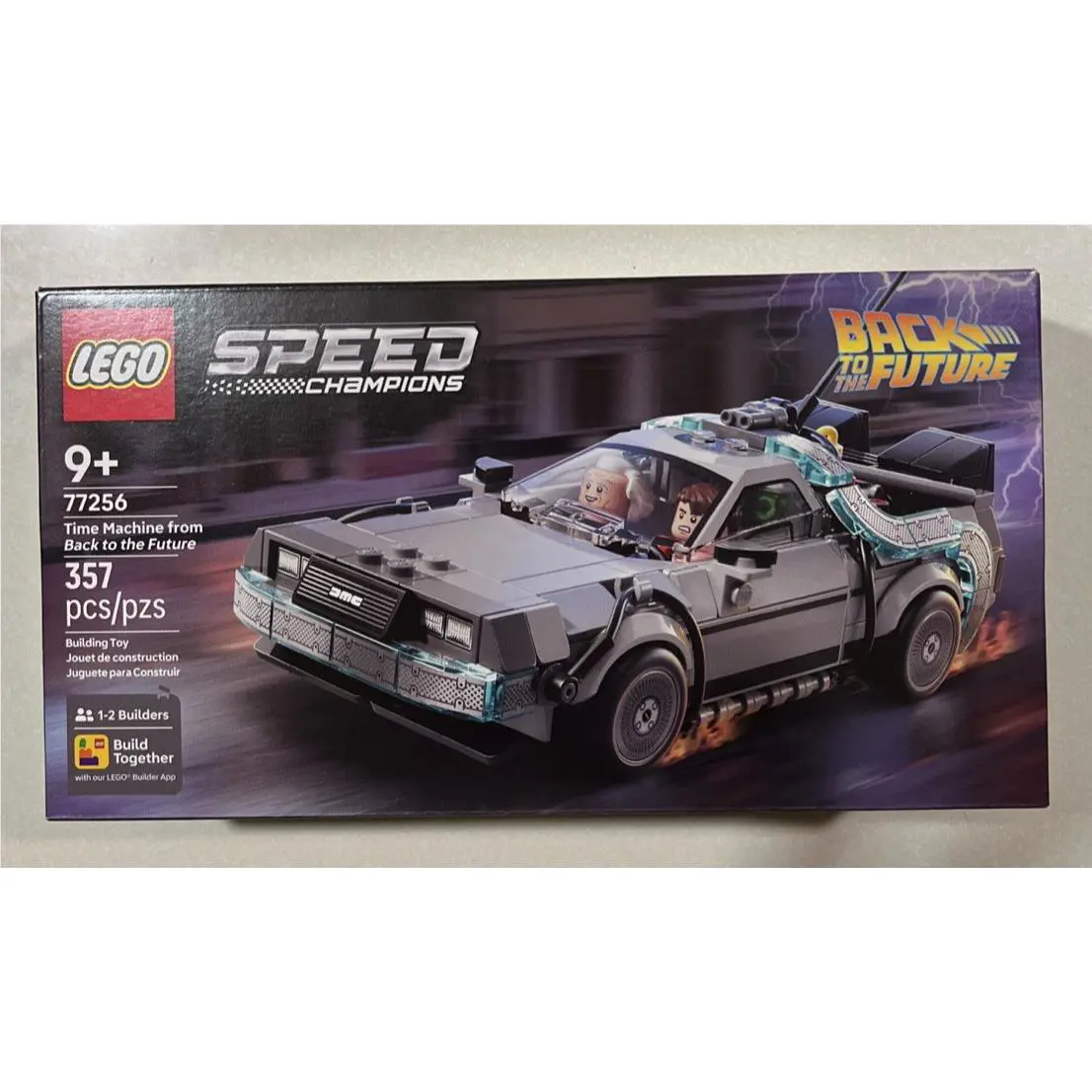 2026 Lego Speed Champions 77256 Back to The Future Time Machine Delorean
