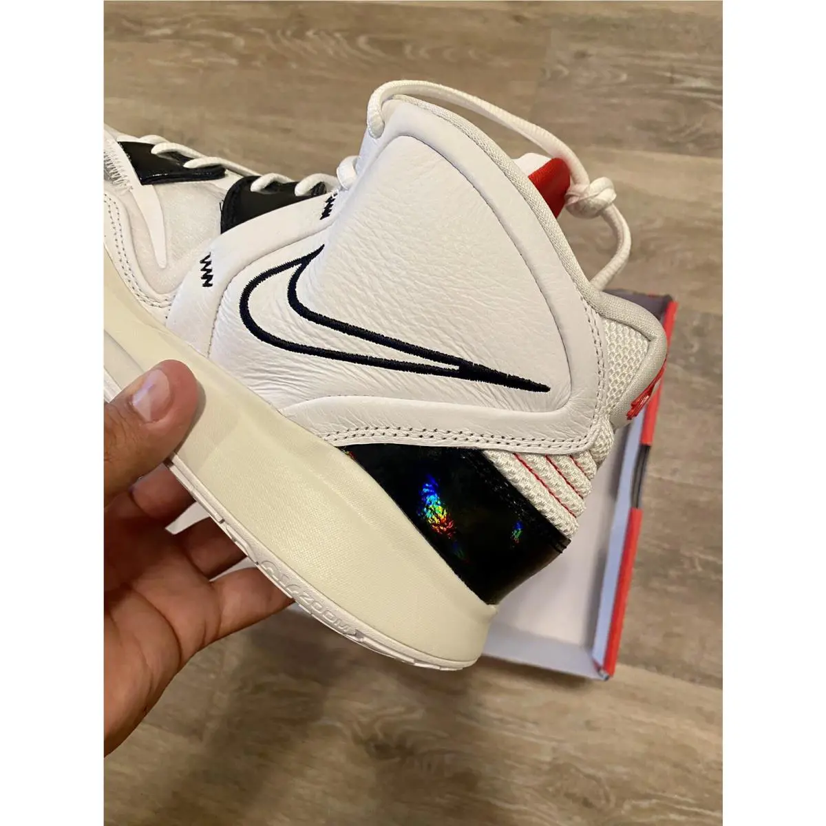 Nike shoes - Nike Kyrie Infinity - Kyrie Infinity - CZ0204-101 - White-Black-University Red (UPC: 195866123854) 1