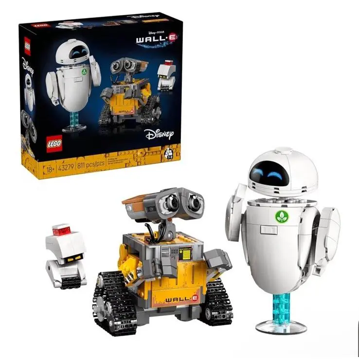 Lego Disney Pixar Wall-e Eve Building Set For Adults Ages 18+