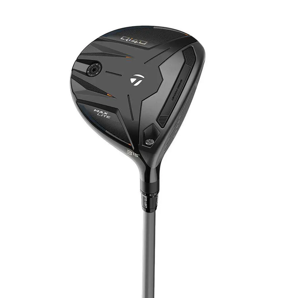 Taylor Made Qi4D Max Lite Fairway Wood 2026 - Black/Silver