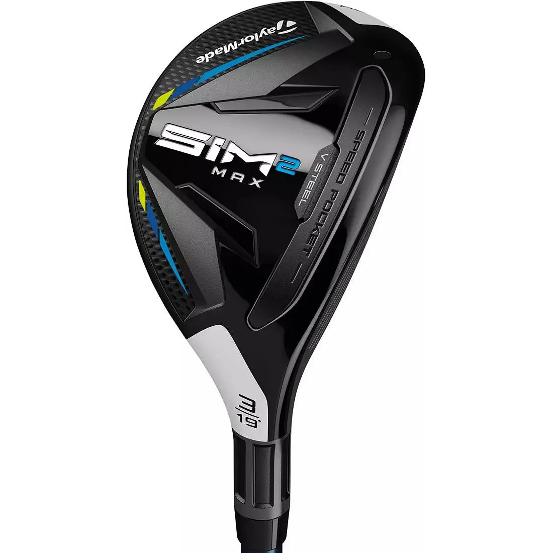 Taylormade SIM2 Max Rescue Hybrid - Black, Lie Angle: Black