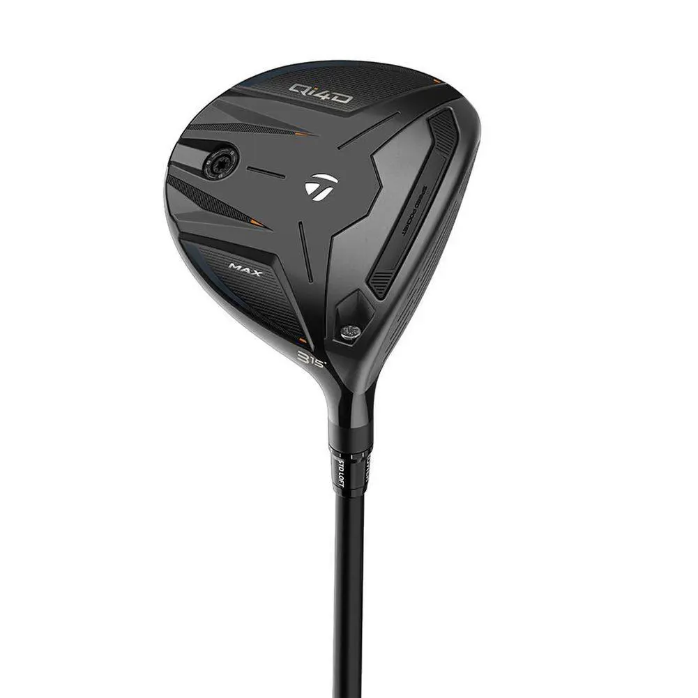Taylor Made Qi4D Max Fairway Wood 2026 - Black/Silver