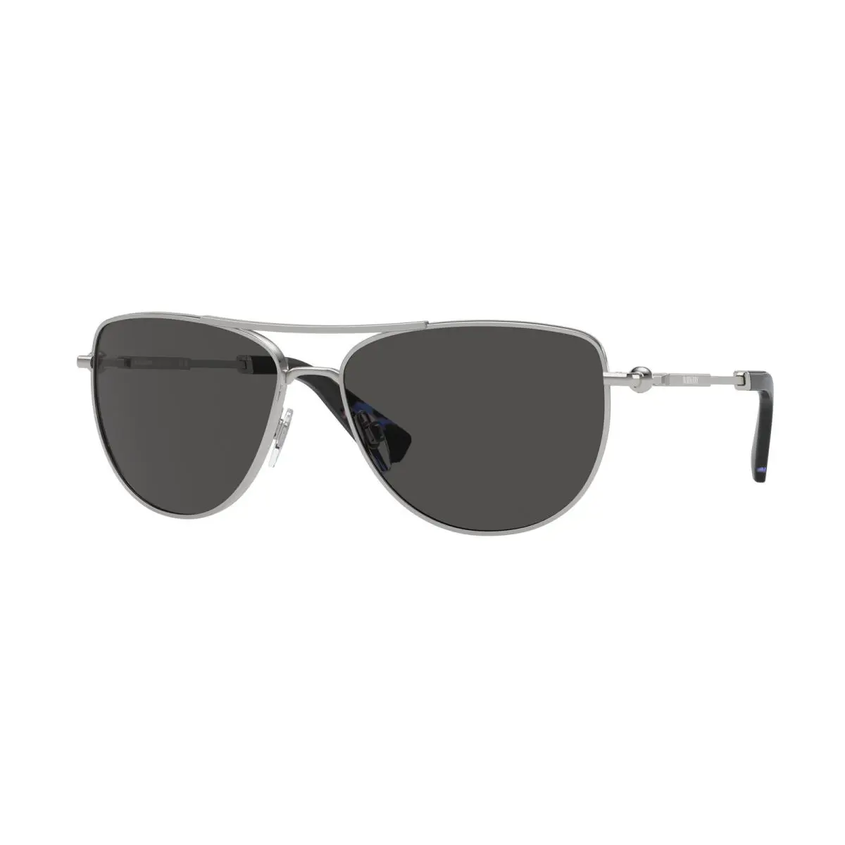 BE 3149 Silver Dark Grey 100587 Sunglasses by Burberry