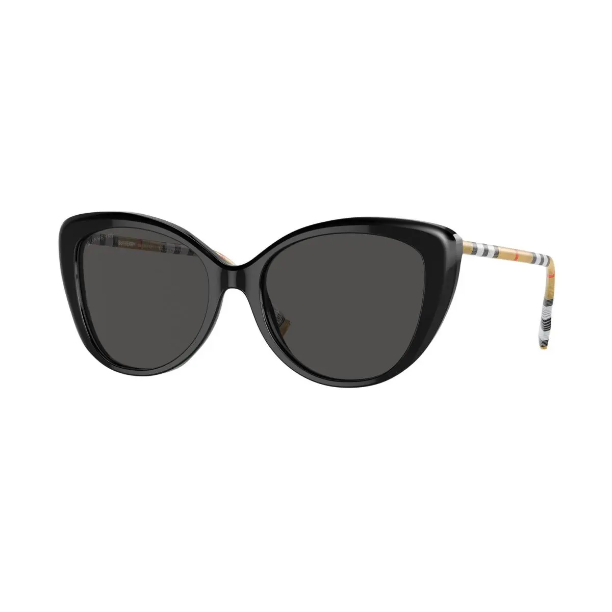 Burberry BE 4407F Black Dark Grey 385387 Sunglasses