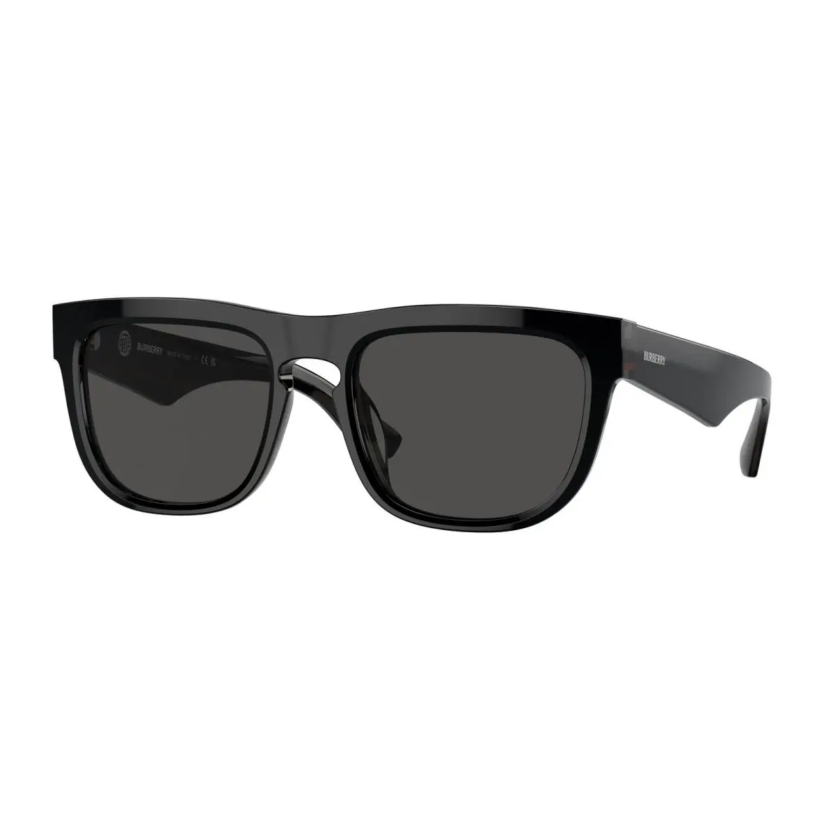 Burberry BE 4431U Top Black on Vintage Check Dar 412187 Sunglasses