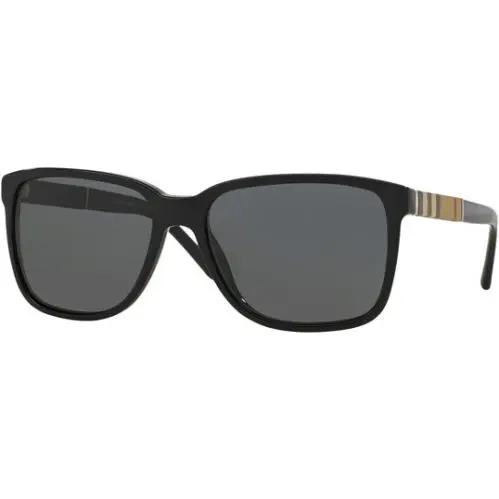 Burberry Men`s Black Square Sunglasses - BE4181 300187 58 - Made in Italy