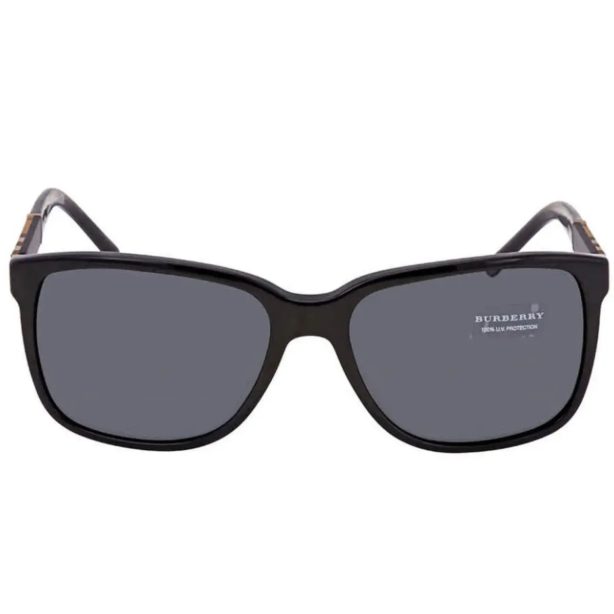 Burberry BE4181 300187 58 BE4181 Sunglasses Black Frame Grey Lens