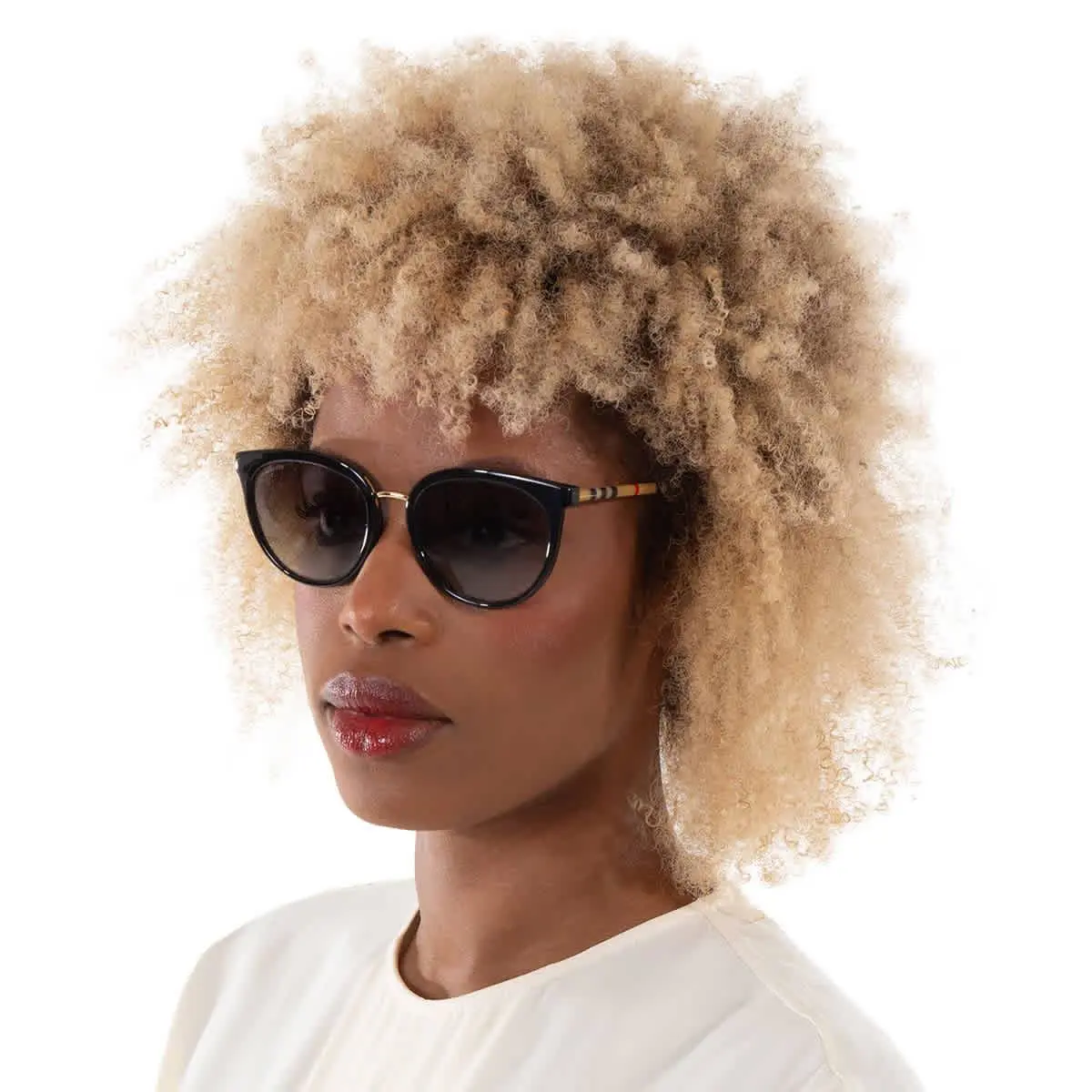 Burberry Willow Gray Gradient Phantos Ladies Sunglasses BE4316 385311 54
