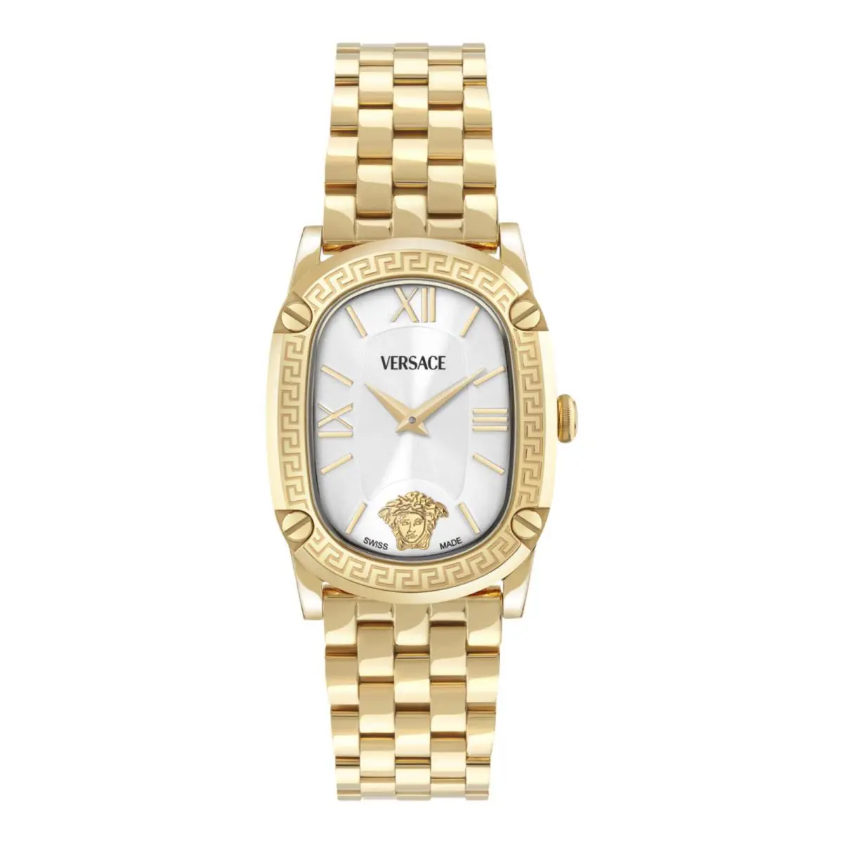 Versace Womens Gold 29mm Bracelet Fashion Watch