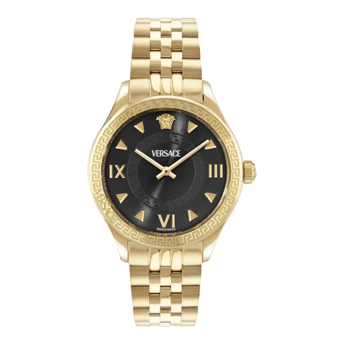 Versace Womens Gold 35mm Bracelet Fashion Watch