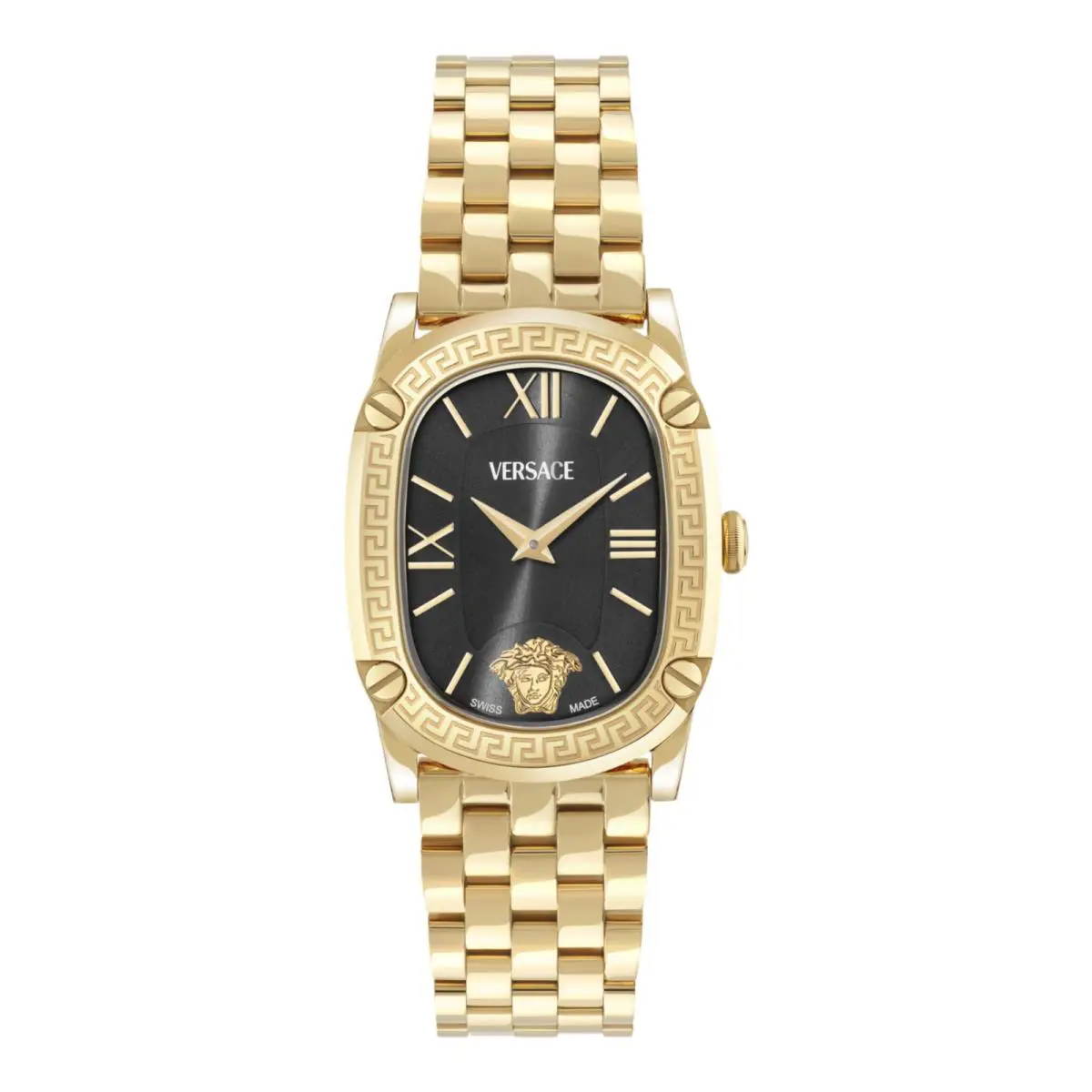 Versace Womens Gold 29mm Bracelet Fashion Watch