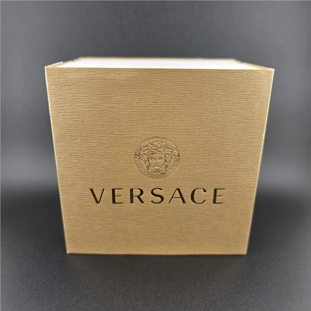 Versace Hellenyium Men`s Two-tone Bracelet Watch Green Dial VEVK00620