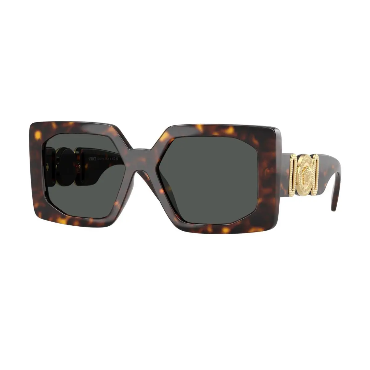 Versace VE 4478U Havana Dark Grey 108/87 Sunglasses