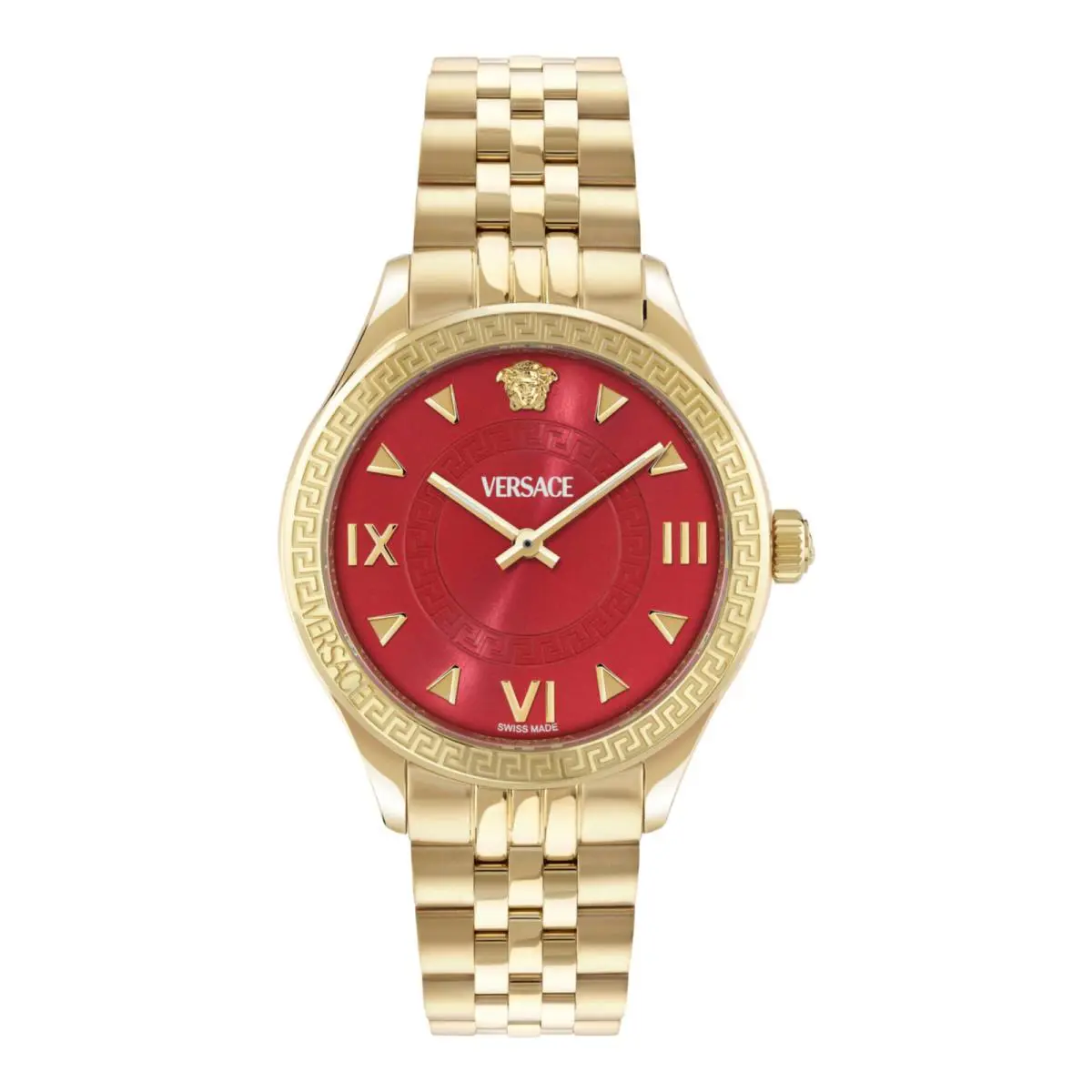 Versace Womens Gold 35mm Bracelet Fashion Watch