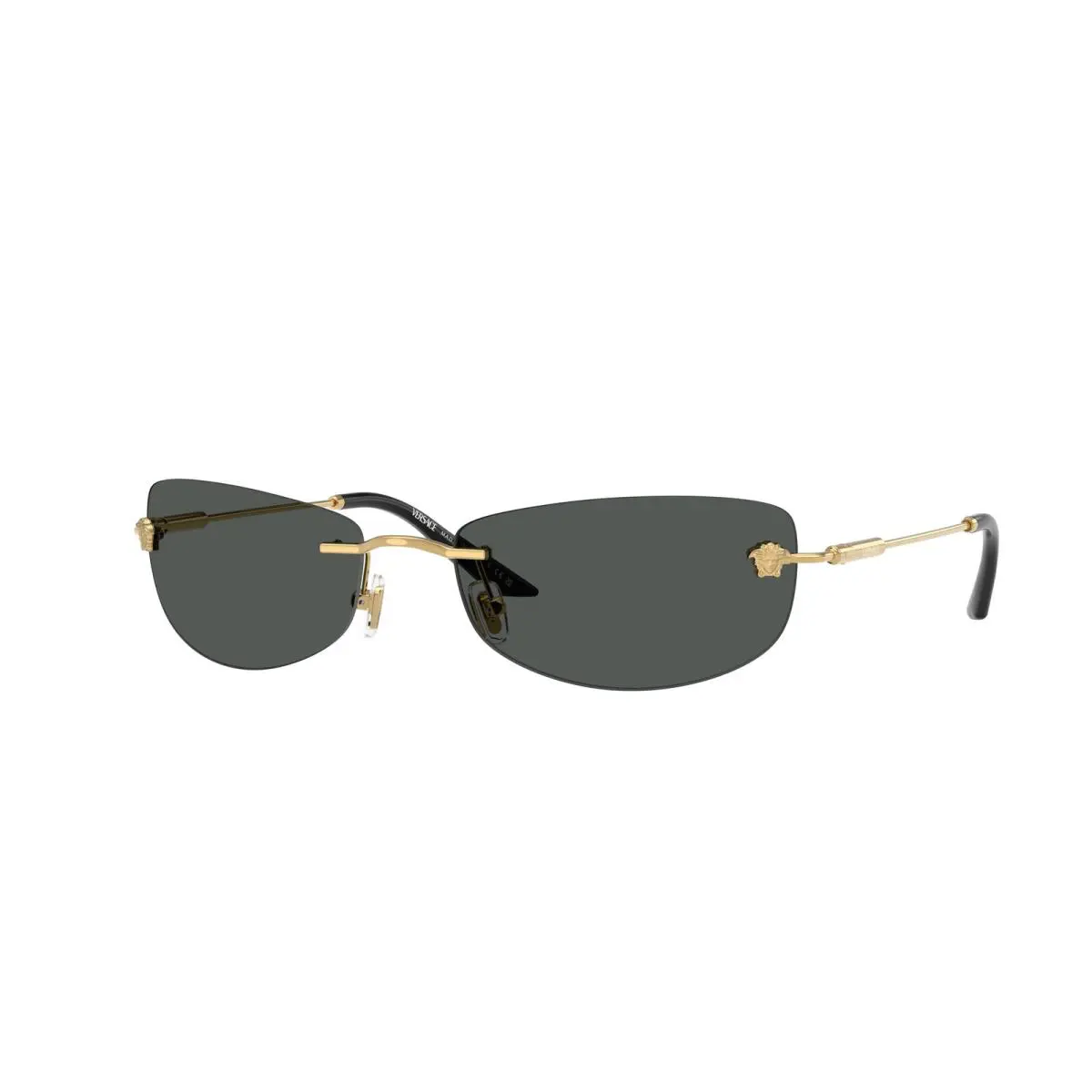Versace VE 2279 Gold Dark Grey 100287 Sunglasses