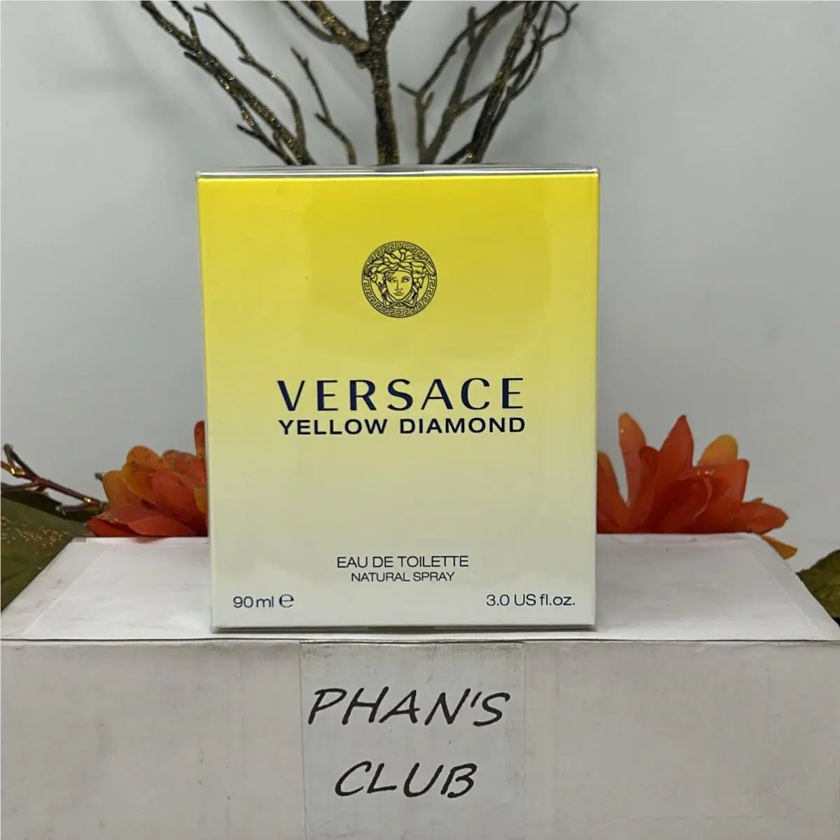 Versace Yellow Diamond 3.0oz Eau de Toilette Floral Perfume For Women