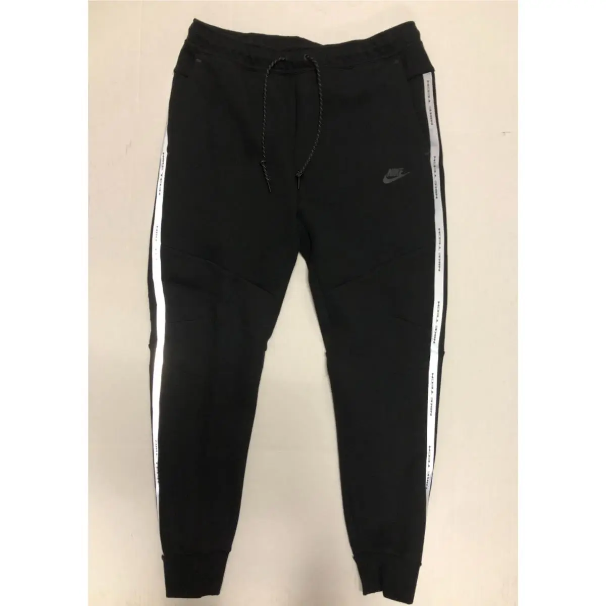 Tech Fleece Joggers with Reflective Accents Black IM6540-010 Size 3XL by Nike