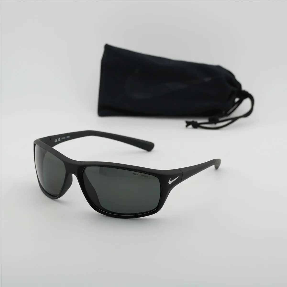 Nike Adrenaline P FQ4604 095 Black/grey Polarized 65-14-135 Sunglasses
