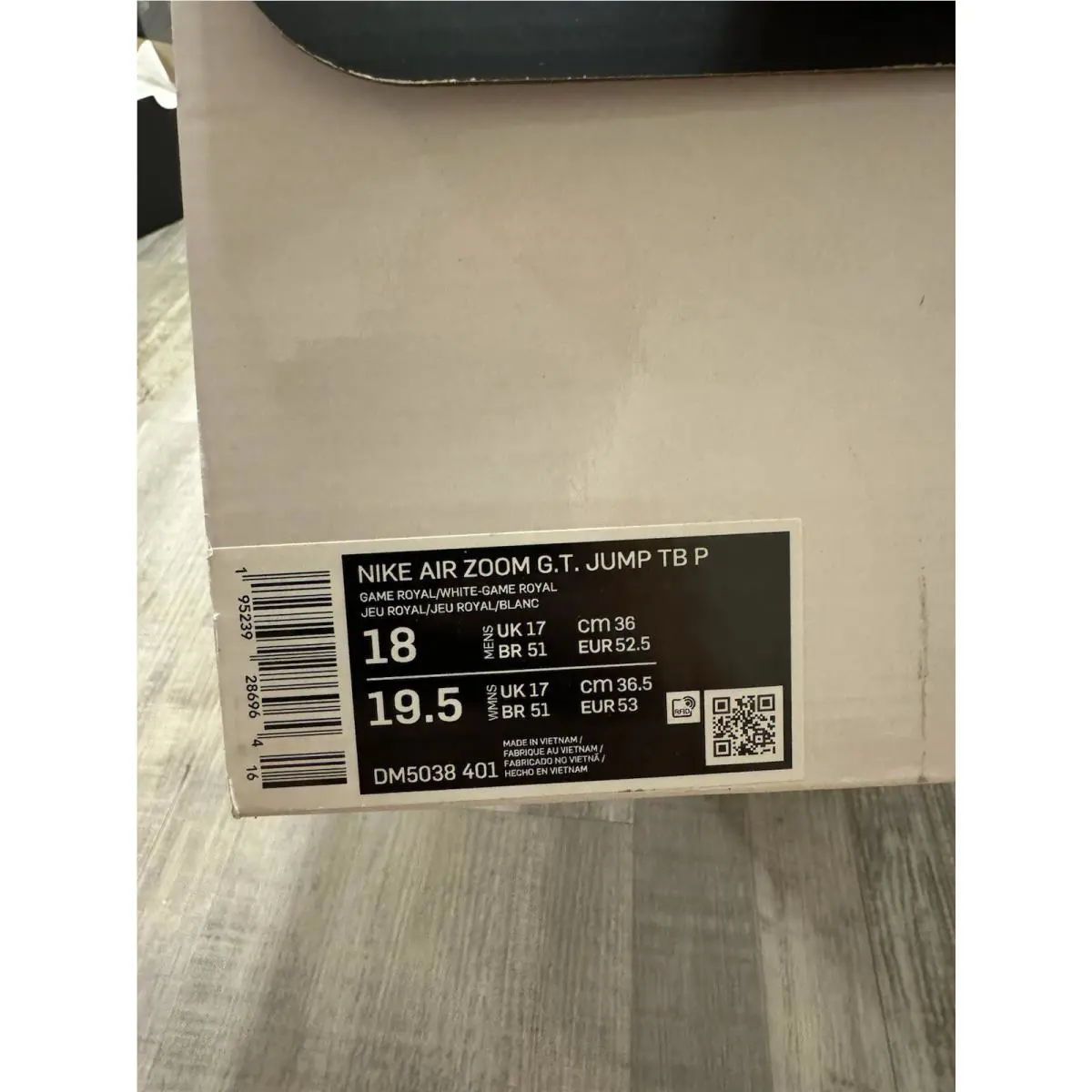 Nike shoes - Nike Air G.T. - Air - DM5038-401 - Blue 6