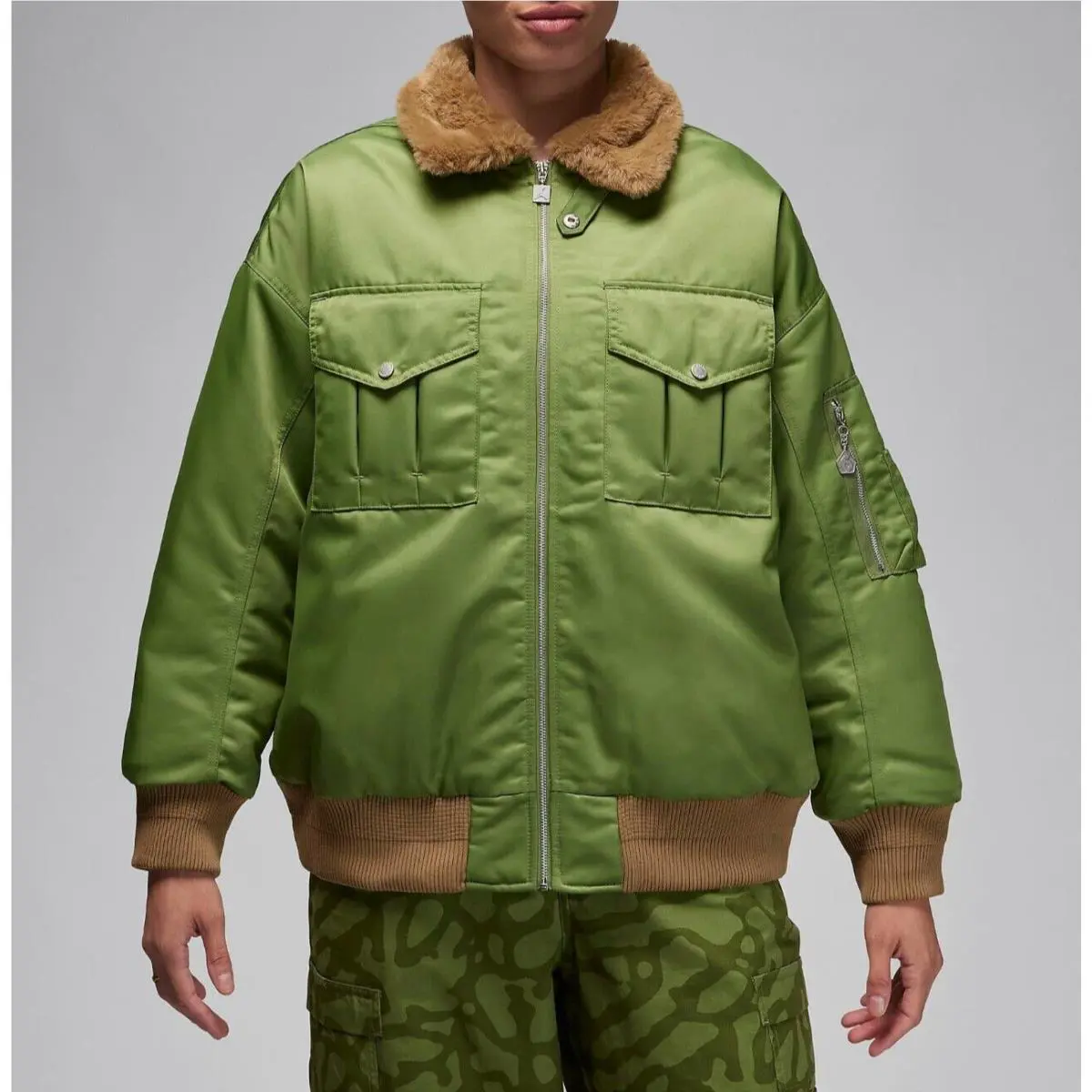 Nike clothing - Jordan Flight Renegade - Flight Renegade - Green (UPC: 196607220412) 3