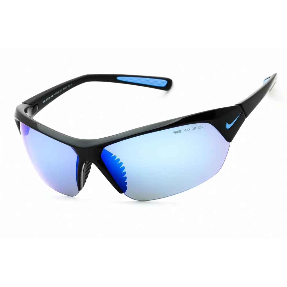 Nike Skylon Ace M MI DV2163-011 Sunglasses 69mm - Frame: BLACK, Lens: BLUE MIRROR