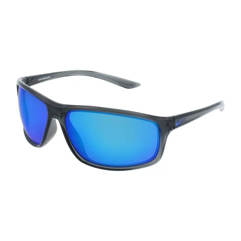Nike Adrenaline M EV1113 012 Dark Grey/blue Mirror 66-15-135 Sunglasses - Frame: Dark Grey, Lens: Blue Mirror, code: 012