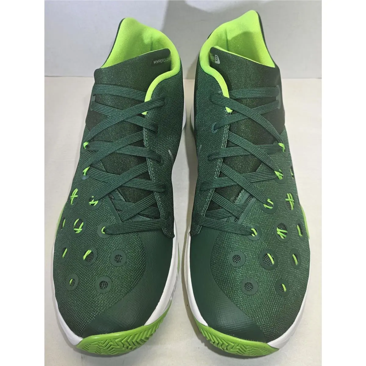 Nike shoes - Nike Zoom HyperQuickness - Zoom HyperQuickness - 749883-303 - Gorge Green/Electric Green/Metallic Silver/White 7