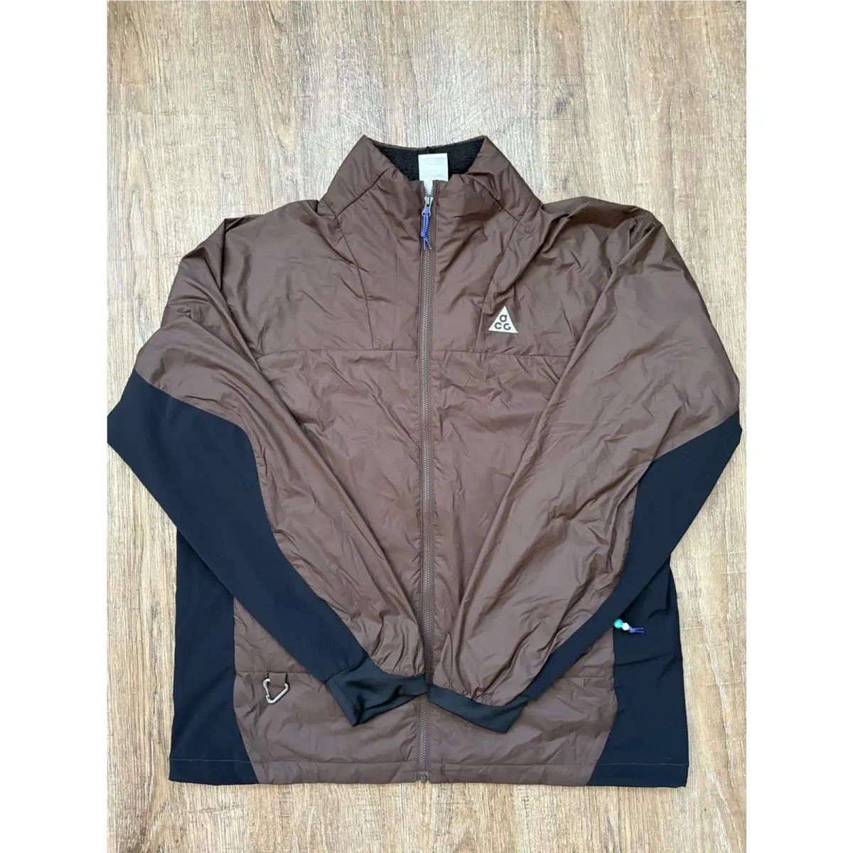 Nike Acg Sierra Light Jacket Baroque Brown Men’s Sz Medium DX7880-237