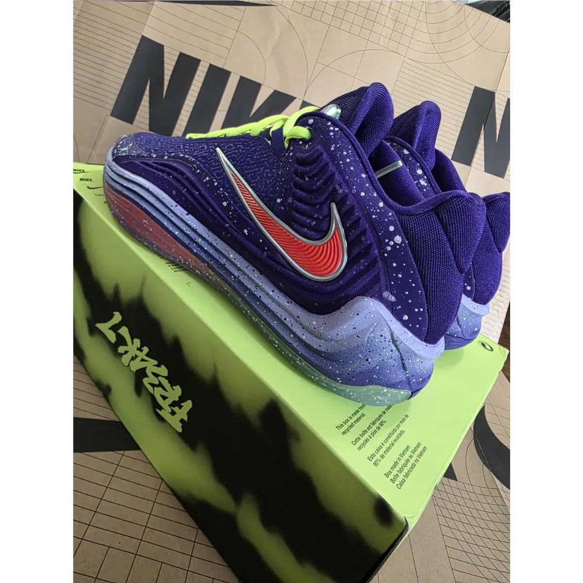 Nike shoes - Nike 7 - IH1938-500 - Court Purple/Bright Crimson (UPC: 198487424867) 2