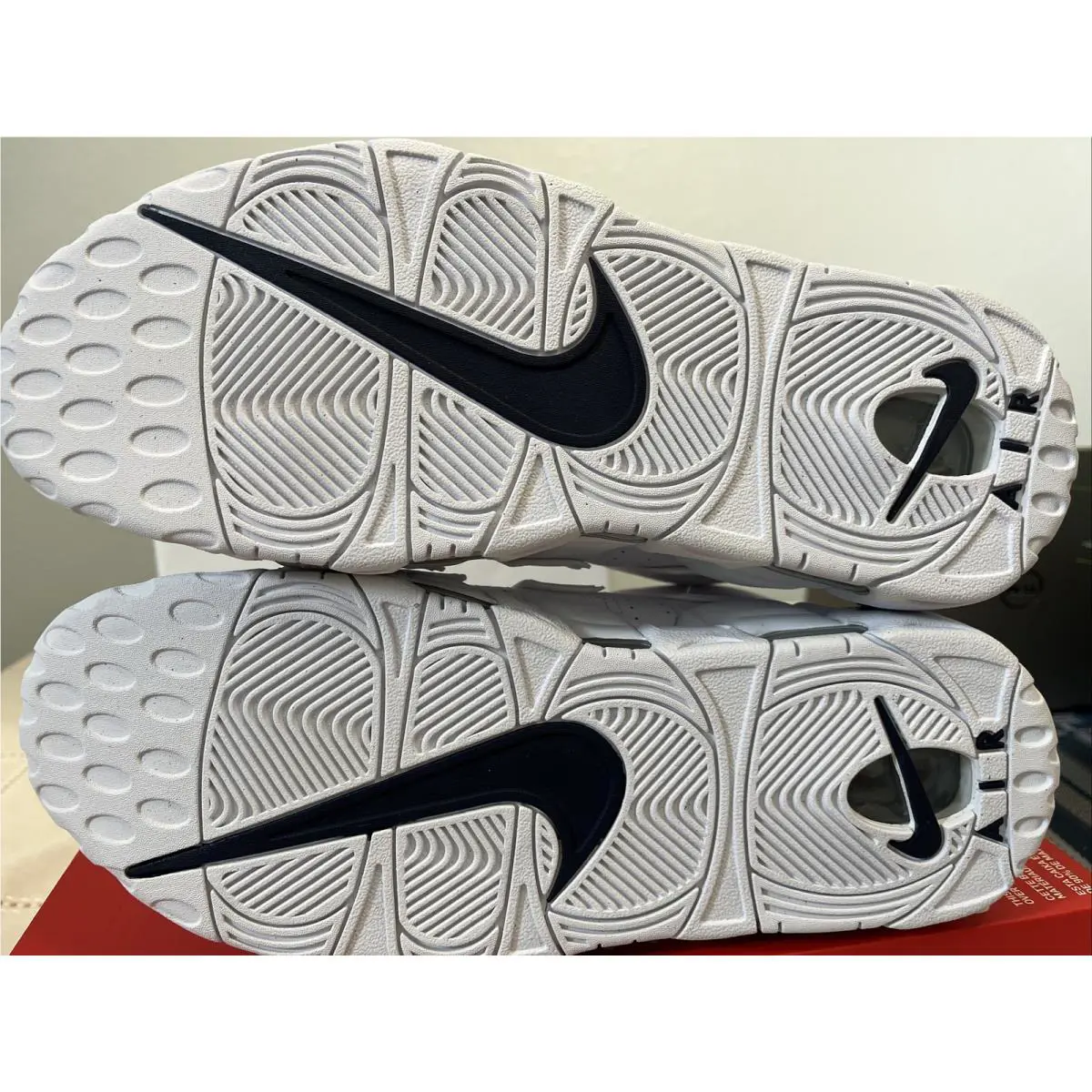 Nike shoes - Nike Air More Uptempo `96 - DH8011-100 - White Midnight Navy White 8