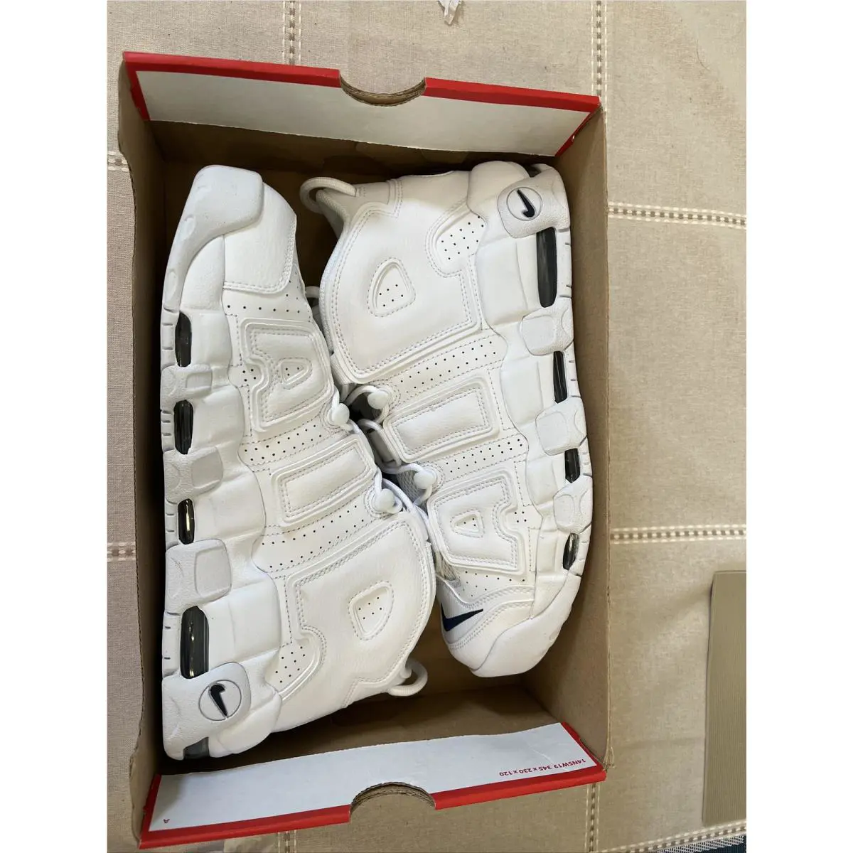 Nike shoes - Nike Air More Uptempo `96 - DH8011-100 - White Midnight Navy White 7