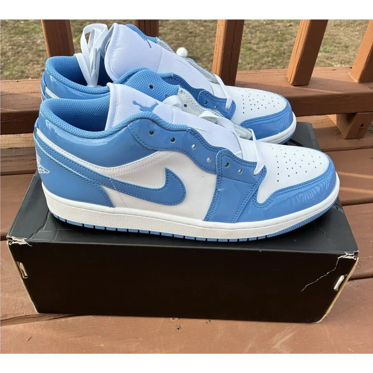 Nike shoes - Nike Air Jordan 1 - Air - Blue 1