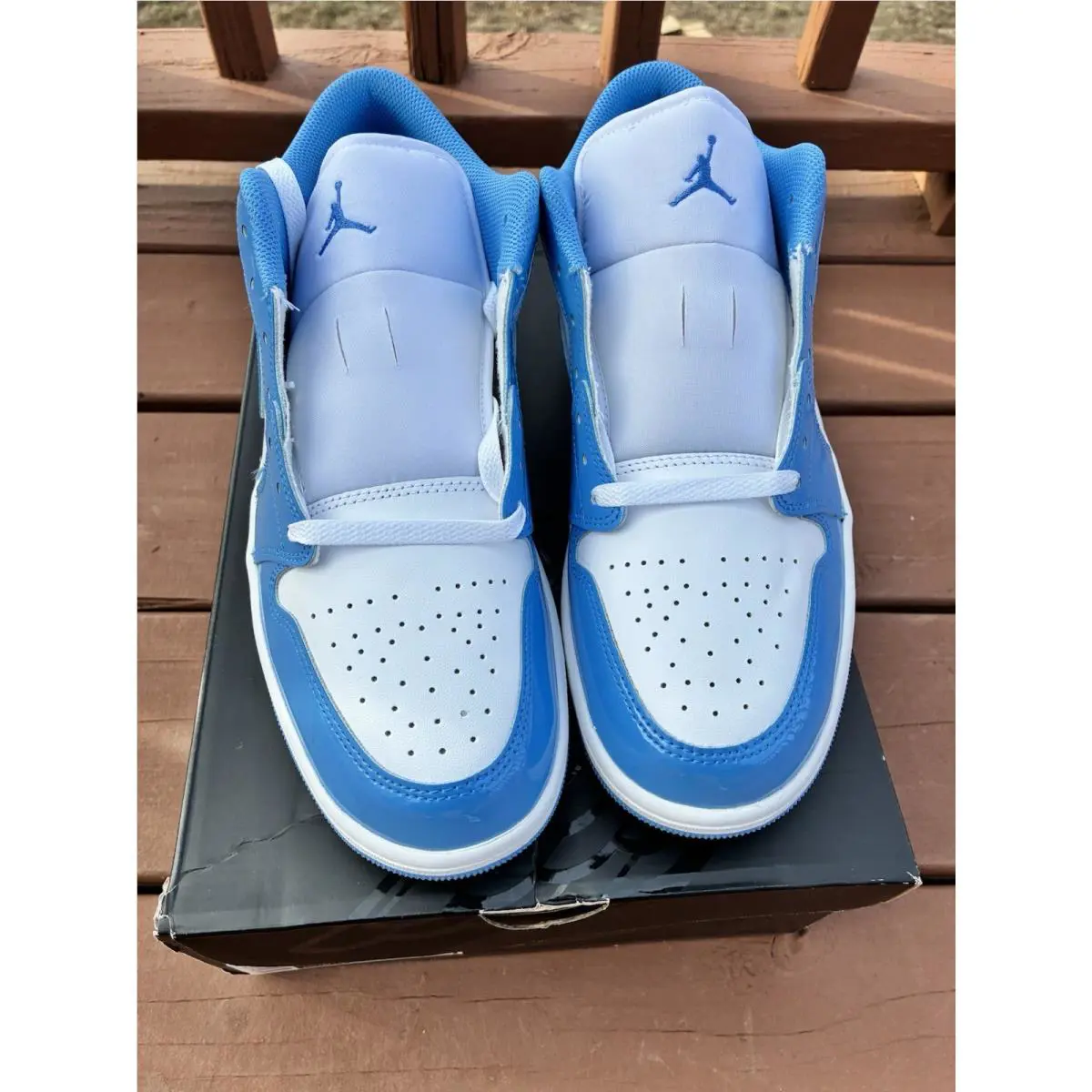 Nike shoes - Nike Air Jordan 1 - Air - Blue 5