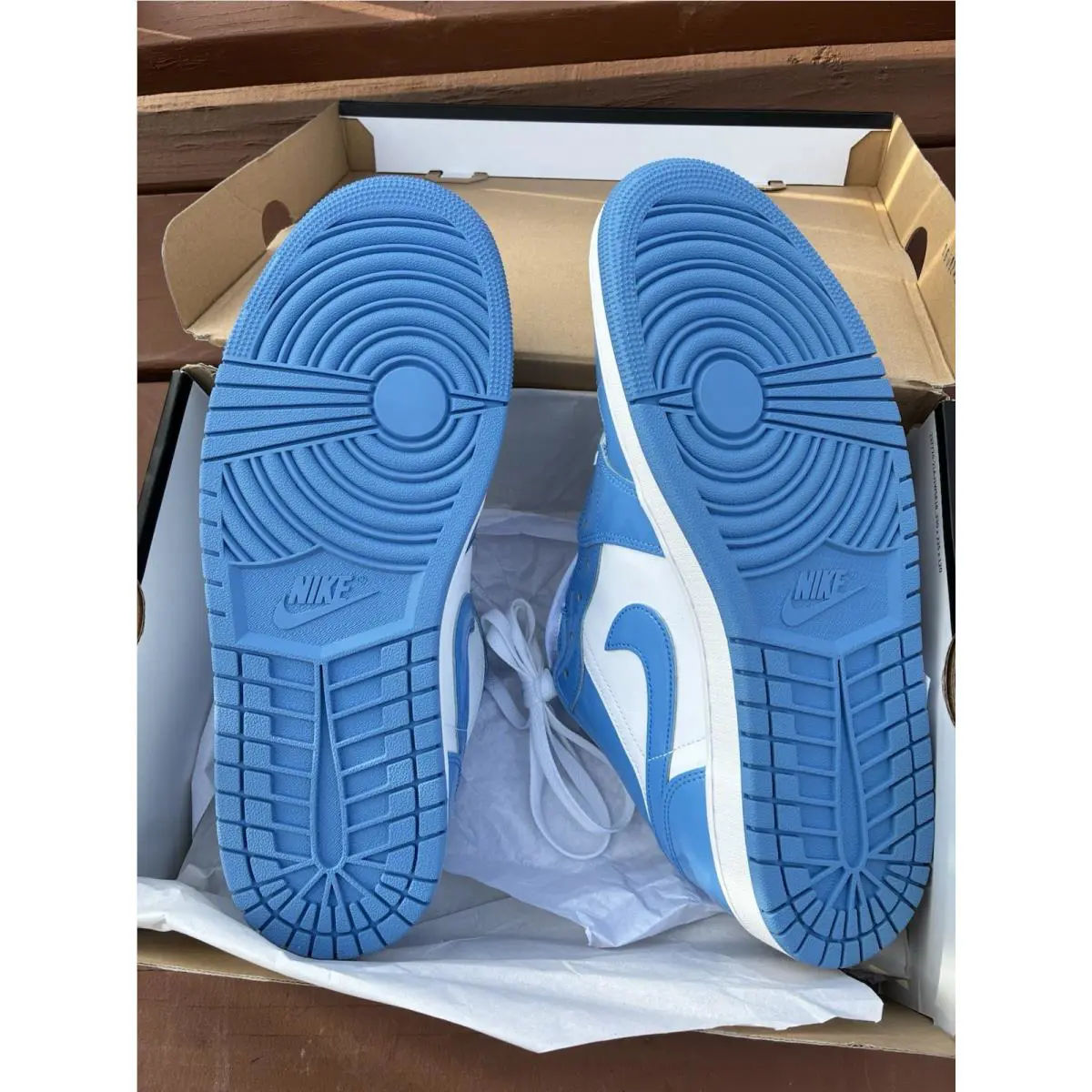 Nike shoes - Nike Air Jordan 1 - Air - Blue 7