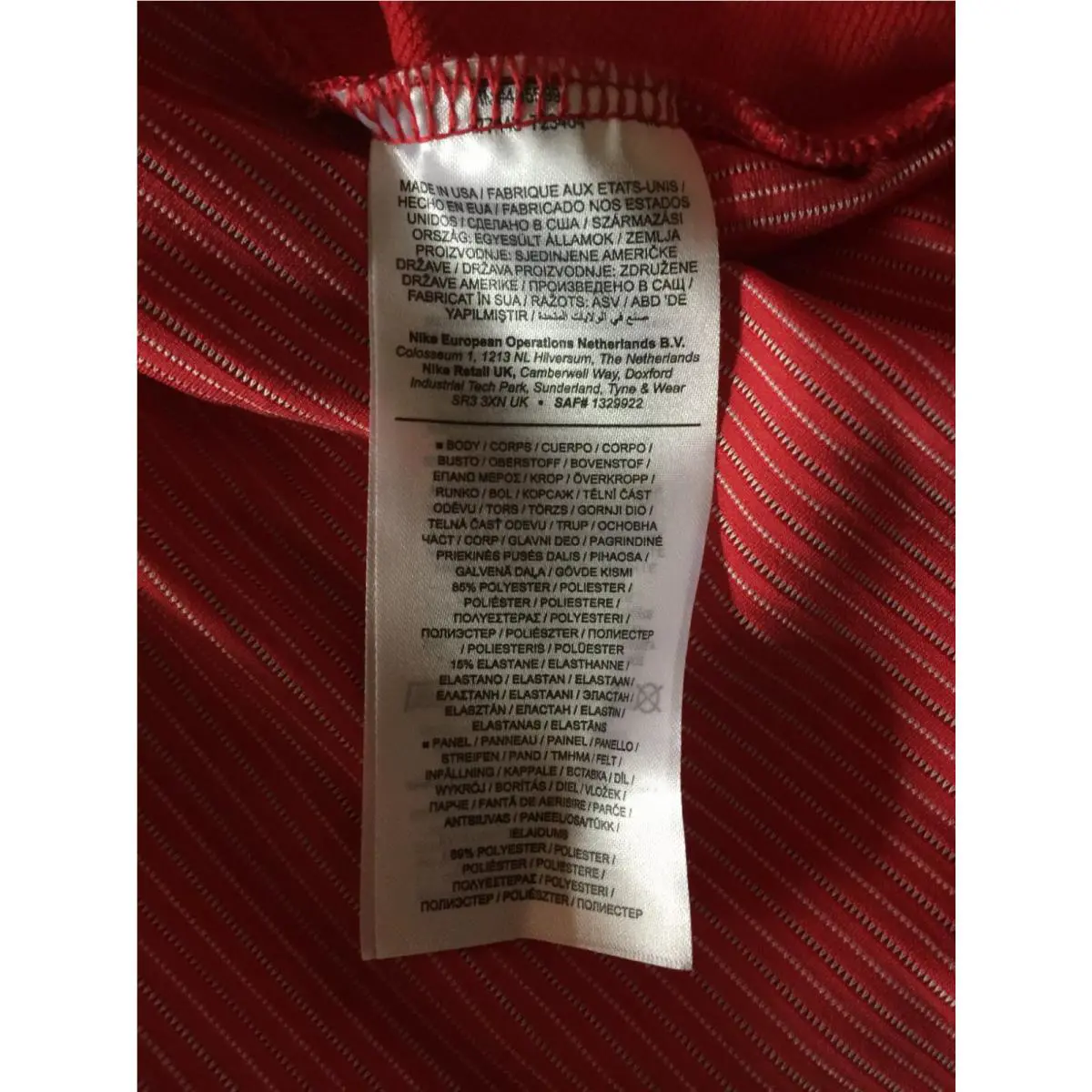 Nike clothing - Nike Pro Elite Bahrain - Pro Elite Bahrain - CK3192-657 CK3192657 - Red 5
