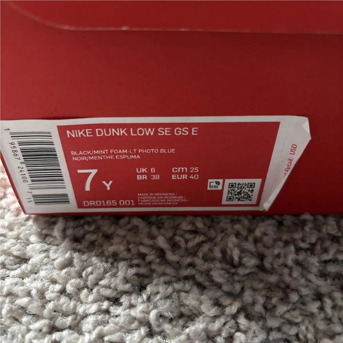 Nike shoes - Nike Dunk Low - Dunk Low - Blue 0