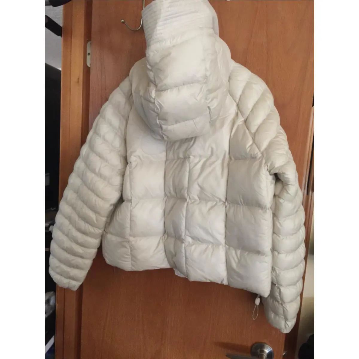 Nike clothing - Nike Sportswear Swoosh Puffer PrimaLoft Jacket - FB8729-104 - Gray (UPC: 196607991626) 4