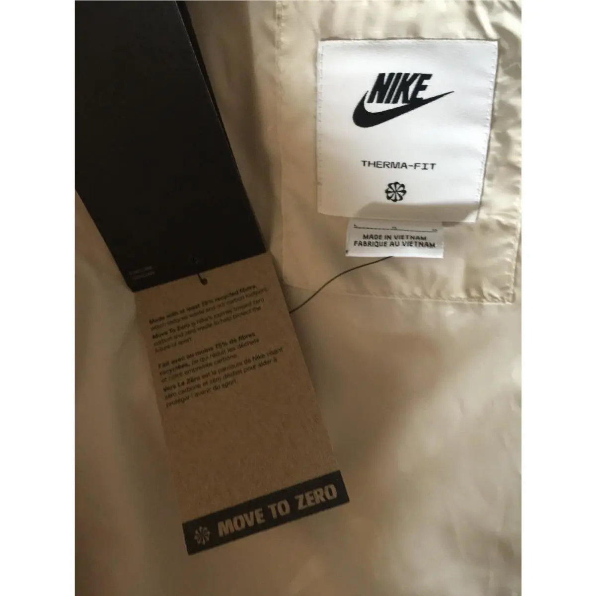 Nike clothing - Nike Sportswear Swoosh Puffer PrimaLoft Jacket - FB8729-104 - Gray (UPC: 196607991626) 7