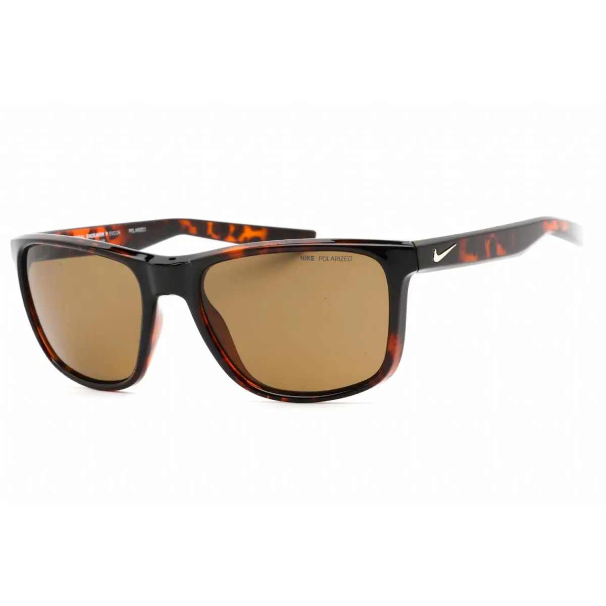 Nike Essential Endeavor P MI EV1124-220 Sunglasses 57mm - Frame: Tortoise, Lens: Brown
