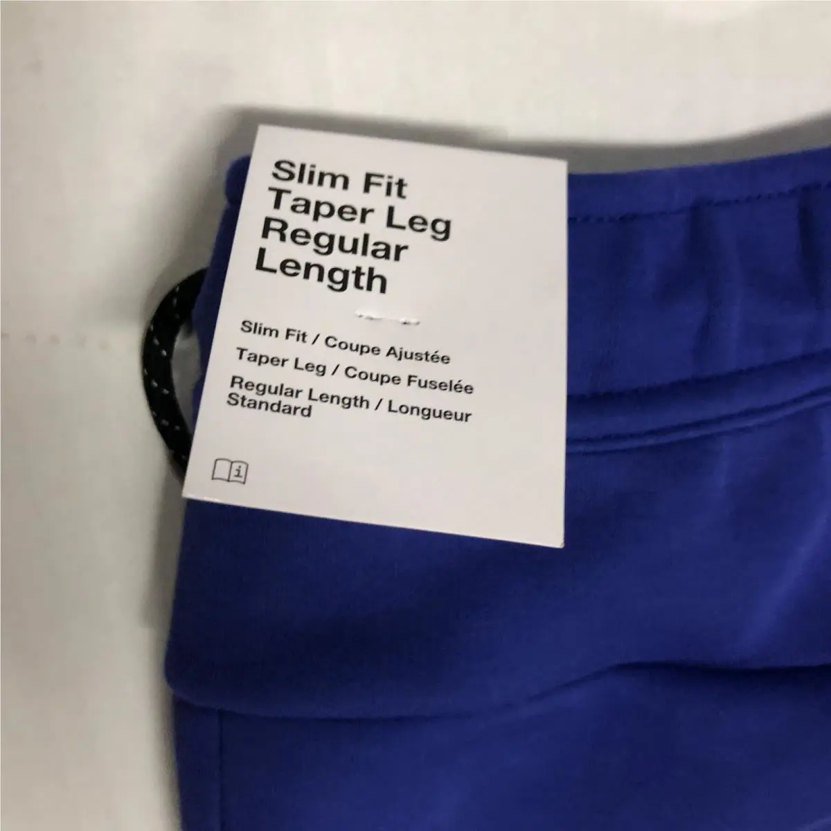 Nike clothing - Nike Tech Fleece Jogger - Tech Fleece Jogger - Deep Blue/Black (UPC: 197863221724) 5