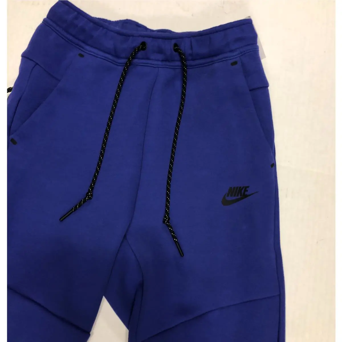 Nike clothing - Nike Tech Fleece Jogger - Tech Fleece Jogger - Deep Blue/Black (UPC: 197863221724) 1